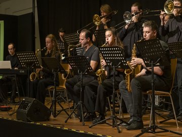 Absolvent:innenfeier der PHKA 2025: PHKA-Big Band. Foto: Gustavo Alàbiso\PHKA 