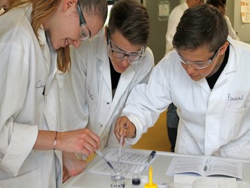 Im Lehr-Lern-Labor makescience! der Pädagogischen Hochschule Karlsruhe. Foto: Syskowski