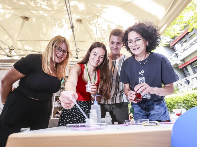 Lehramt und mehr: Beim Campustag am 24. Mai Studiengänge und Fächer der PHKA entdecken. Foto: Fabry/PHKA