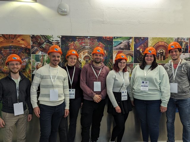 Gruppenbild im CERN