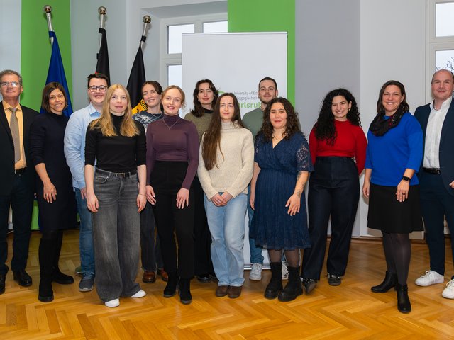 Deutschlandstipendium: Insgesamt 14 PHKA-Studierende profitieren im Zeitraum 2025/26 von der Förderung. Foto: Hahl/PHKA