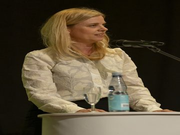 Absolvent:innenfeier der PHKA 2025: Prorektorin Dorothee Kohl-Dietrich. Foto: Gustavo Alàbiso\PHKA 