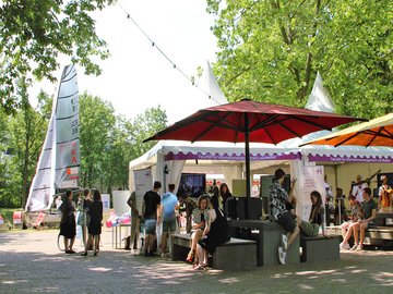 Einblick Studium – Ausblick Beruf: Der Campustag der HKA am 24. Mai 2025. Foto: Ingo Arheit/HKA