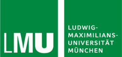 Grünes Logo der Ludwig-Maximilians-Universität München