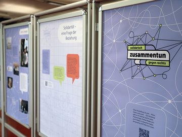 Blick in die Ausstellung an der PHKA. Foto: PHKA/Regina Thelen