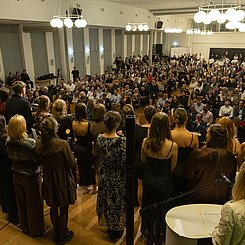 Absolvent:innenfeier der PHKA 2025. Foto: Gustavo Alàbiso\PHKA 