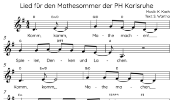 Komm, komm, Mathe machen