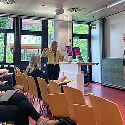 Keynote von Prof. Dr. Niels Anderegg. Foto: LemaS-Transfer 