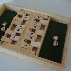 Foto Klappenspiel, zur Übung der Zahlzerlegung